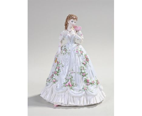 Royal Worcester limited edition Queen of Hearts figurine 22cm high