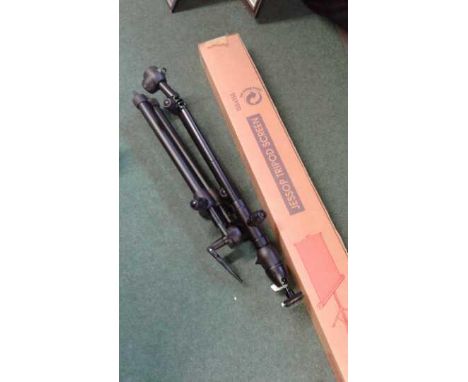 Uni-Lock Major System Camera tripod together with a Jessops projector screen (2)