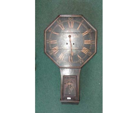 Commemorative tavern clock to The Lord Nelson, Burnham Thorpe, 51 cm x 91 cm