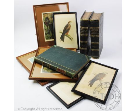 GOLDSMITH (O), A HISTORY OF THE EARTH AND ANIMATED NATURE,2 vols, hand coloured plates, Blackie and Son 1870; JONES (T), CASS