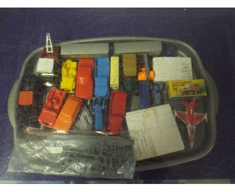 A Collection of Die Cast and Plastic Toys to Include Galanite, Sweden Etc.  