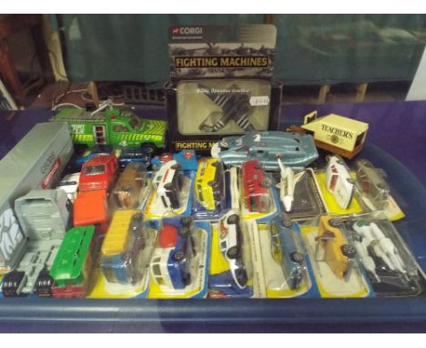 A Tray Containing Various Die Cast Toys. 