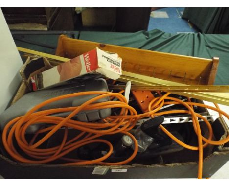A Box of Workshop Tools Etc. 