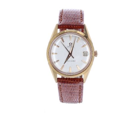 Omega Seamaster automatic 18k gentleman's wristwatch, case ref. 579031, circa 1962, serial no. 1940xxxx, circular silvered di