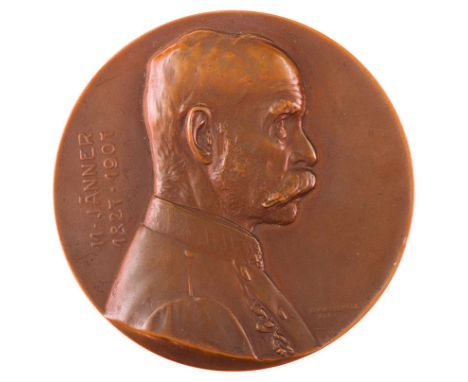 Insieme di quattro medaglie relative ad Arciduchi medaglia 1902 per le nozze d’oro dell’Arciduca Ranieri e dell’Arciduchessa 