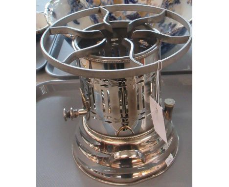 Stainless steel oil powered heating ring or stove.(B.P. 21% + VAT) 