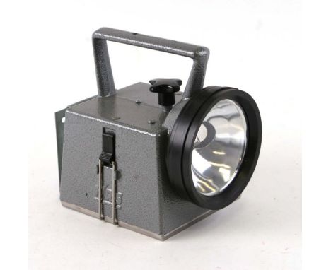 A British Rail NRS Bardic railway lamp.