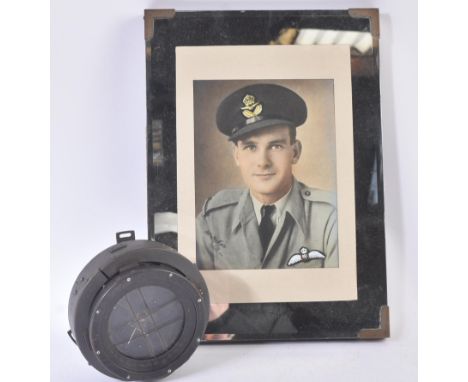 An original WWII Second World War RAF Royal Air Force / Air Ministry issued P8 compass (as used in Spitfires, Hurricanes, and