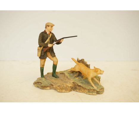 Border fine arts hunting figure  