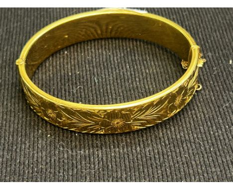 9ct rolled gold bangle 