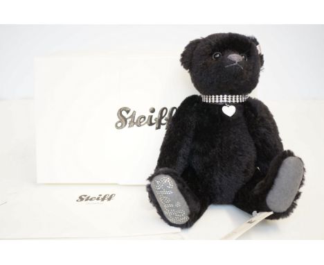 Steiff Mohair bear with box & coa 