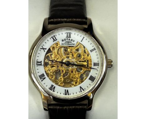 Rotary automatic wristwatch  with box & papers 