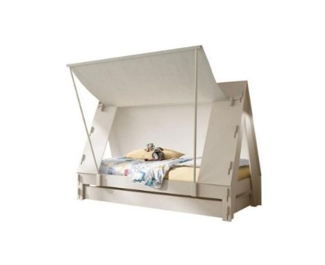 A KIDS TENT BED WITH PULL-OUT BED/DRAWERS
Donated by Naomi Ishikawa
A 'House of Anli' kids tent bed with pull-out bed/drawer
