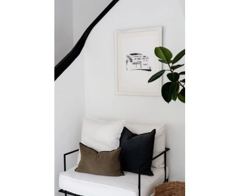 BY FABLE - BLACK &amp; WHITE LIMITED EDITION PRINT Donated by By Fable BY FABLE is a boutique atelier specialising in minimal