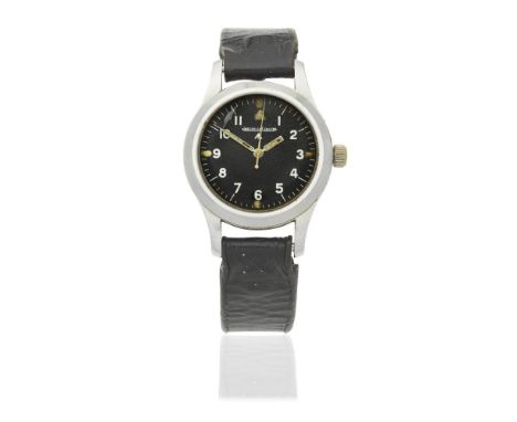 Jaeger-LeCoultre. A stainless steel manual wind military wristwatch issued to the RAFModel: Mark XIDate: Circa 1949Movement: 