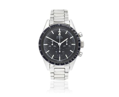 Omega. A stainless steel manual wind chronograph bracelet watchModel: Speedmaster 'Ed White'Reference: 105.003-64Date: Circa 