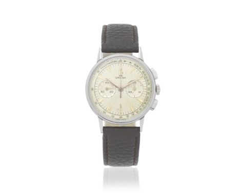 Omega. A stainless steel manual wind chronograph wristwatchReference: 2278-2Date: Circa 1960Movement: 17-jewel Cal.320 manual