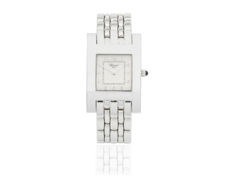 Chopard. An 18K white gold quartz bracelet watchModel: Your HourReference: 445 1Date: Circa 2000Movement: Jewelled quartzDial