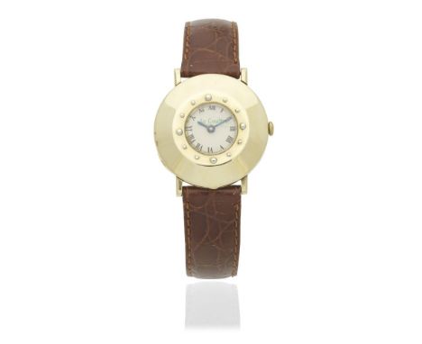 LeCoultre. A 14K gold manual wind wristwatchModel: 'Beau Brummel'Date: Circa 1950Movement: 17-jewel Cal.480/CW manual wind, N
