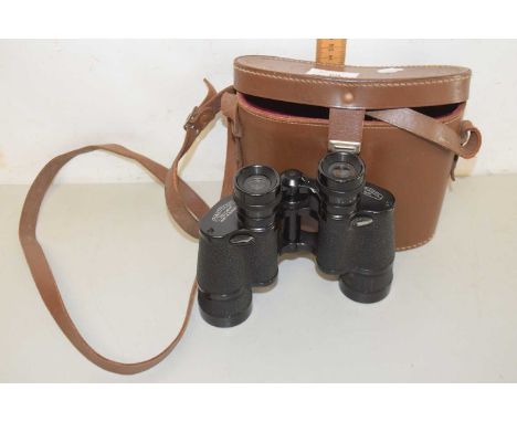 Cased vintage binoculars