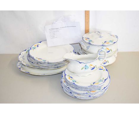 A quantity of vintage J&amp;G Meakin Sol dinner wares