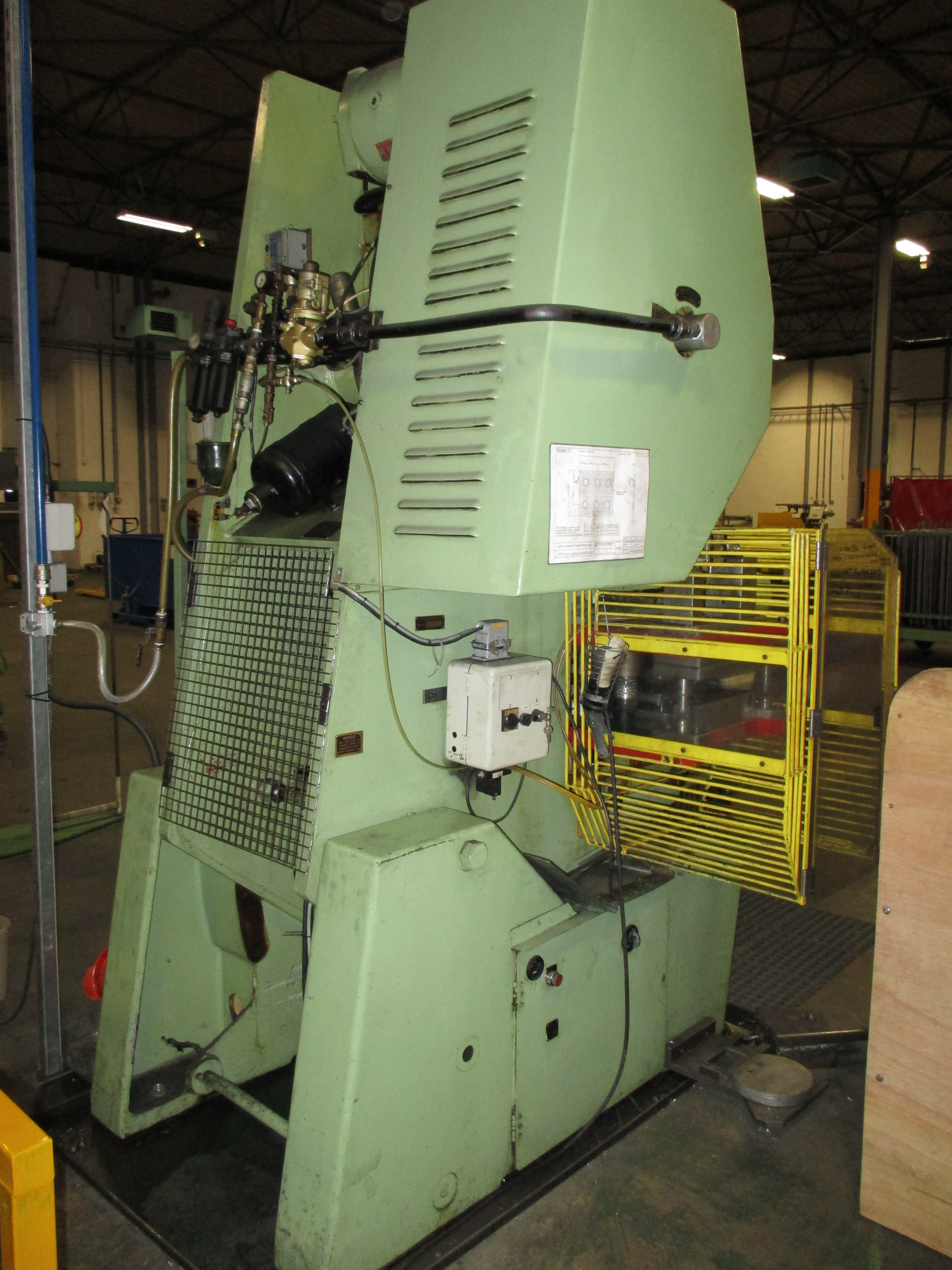 Rhodes RH60 Inclinable Power Press, serial no. 15276, 60t ...