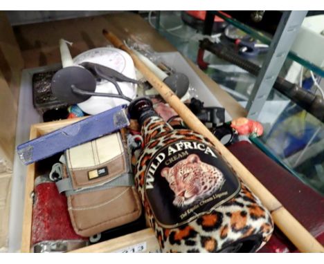 Mixed items, including a candlestick. Not available for in-house P&amp;P 