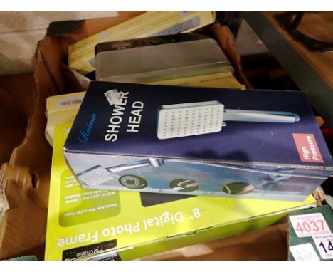 Mixed items, including LED strip lighting and a Bush DAB radio. Not available for in-house P&amp;P 