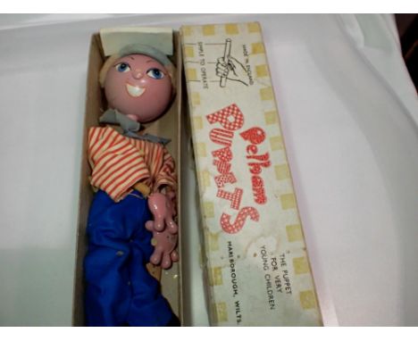 Pelham Puppets 'French Boy', strings not attached to handle. UK P&amp;P Group 1 (£16+VAT for the first lot and £2+VAT for sub