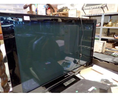 Panasonic TH-46PZ88 plasma TV and remote. All electrical items in this lot have been PAT tested for safety and have passed. T