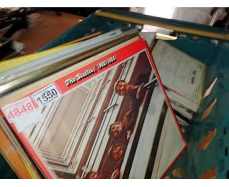 Quantity of LPs and singless to include the Beatles 1962-1966. Not available for in-house P&amp;P 