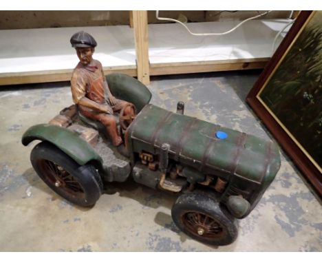 Large model tractor, L: 50 cm. Not available for in-house P&amp;P 