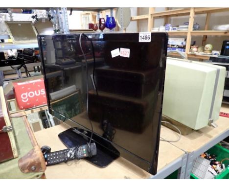 Logik 32 inch television with remote, working. All electrical items in this lot have been PAT tested for safety and have pass