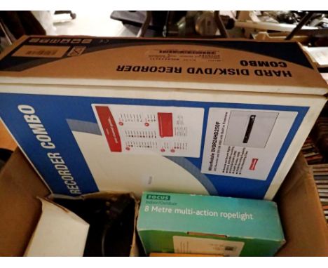 HDD/DVD recorder, HDMI camera, lighting and a coffee machine. Not available for in-house P&amp;P 
