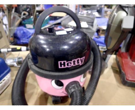 Hetty vacuum cleaner. All electrical items in this lot have been PAT tested for safety and have passed. This does not confirm