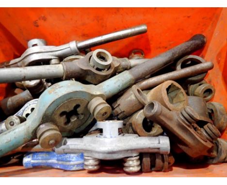Large amount of pipe threading stocks and dies. Not available for in-house P&amp;P 