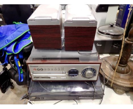 Aiwa deck and a Steepletone stereo. All electrical items in this lot have been PAT tested for safety and have passed. This do