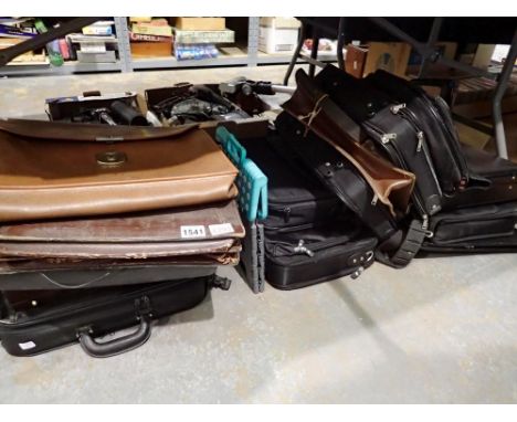 Large selection of mixed bags, cases and a step stool. Not available for in-house P&amp;P 