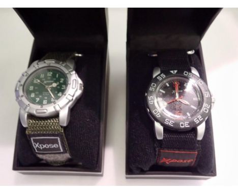 Two boxed wristwatches. UK P&amp;P Group 1 (£16+VAT for the first lot and £2+VAT for subsequent lots) 