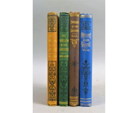 Wood (Sarah), THE DWELLERS IN OUR GARDEN, FIRST EDITION, tinted lithographed plates, tissue-guards, publisher's pictorial clo