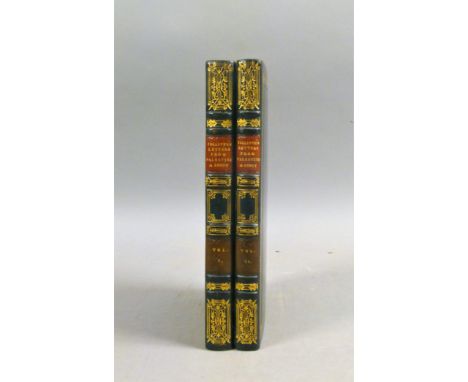 Jolliffe (Thomas R.), LETTERS FROM PALESTINE, DESCRIPTIVE OF A TOUR THROUGH GALILEE AND JUDEA…, third edition, 2 vol., 2 engr