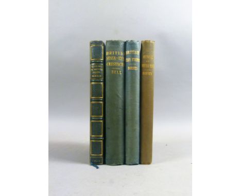 Monographs.- Newman (Edward), A HISTORY OF BRITISH FERNS, fine blue crushed morocco, ruled in gilt, spine gilt, 1854 § Bell (