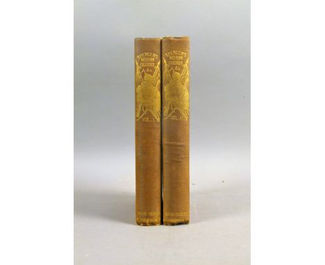 Spencer (Edmund, Capt.), TRAVELS IN THE WESTERN CAUCASUS…, FIRST EDITION, 2 vol., half-titles, 2 engraved frontispieces, tiss