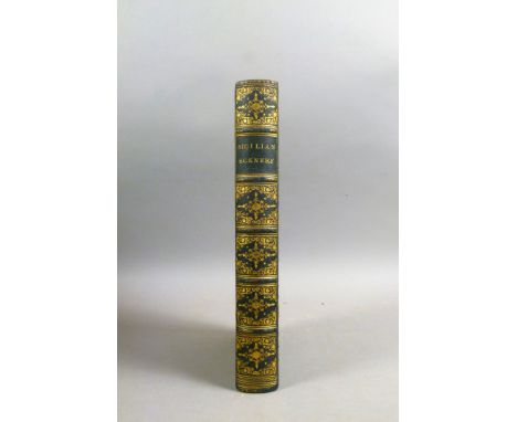 Light ([William] Maj.), SICILIAN SCENERY…, engraved title and 61 engraved plates, half morocco over cloth, spine gilt, 4to, 1