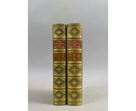 Alcock (Rutherford, Sir.), THE CAPITAL OF THE TYCOON, FIRST EDITION, 2 vol., frontispieces, 14 plates, 2 folding, 2 folding h