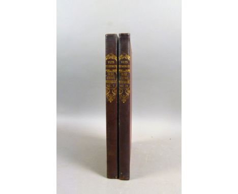 Elliot (Robert), VIEWS IN THE EAST…, 2 vol., additional engraved titles, 60 engraved plates, tissue-guards, morocco-backed bo