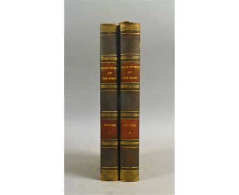 [Maxwell (William Hamilton)], WILD SPORTS OF THE WEST WITH LEGENDARY TALES AND LOCAL SKETCHES…, FIRST EDITION, 2 vol., 5 plat