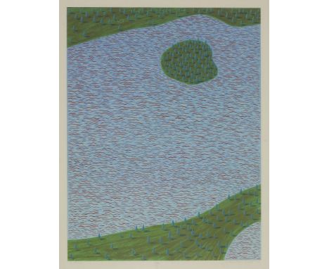 Kristian KrokforsISLANDLithograph, signed, titled and numbered63 x 46cm;'EMBANKMENT'Aquatint (2)
