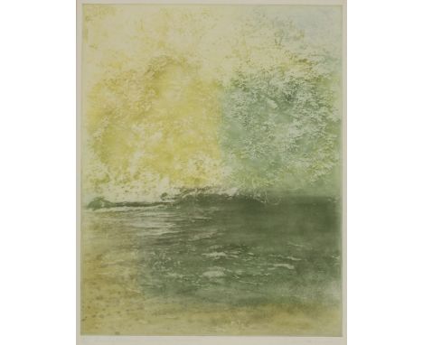 Donald Wilkinson'SUNLIGHT ON AN AUTUMN MORNING'Aquatint, signed, titled and numbered50 x 40cm;together with 'BYLAND ABBEY' by