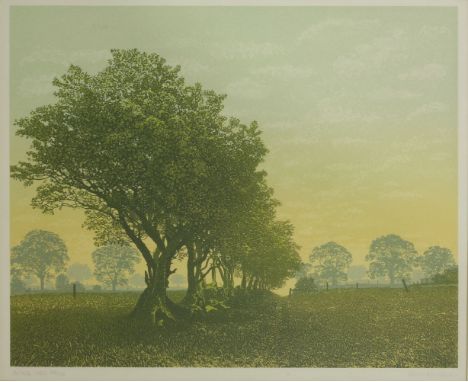 Kenneth Leech'BRIDLE WAY'Coloured screenprint, signed, titled and numbered39 x 48cm;C PennyColoured lithograph (2)